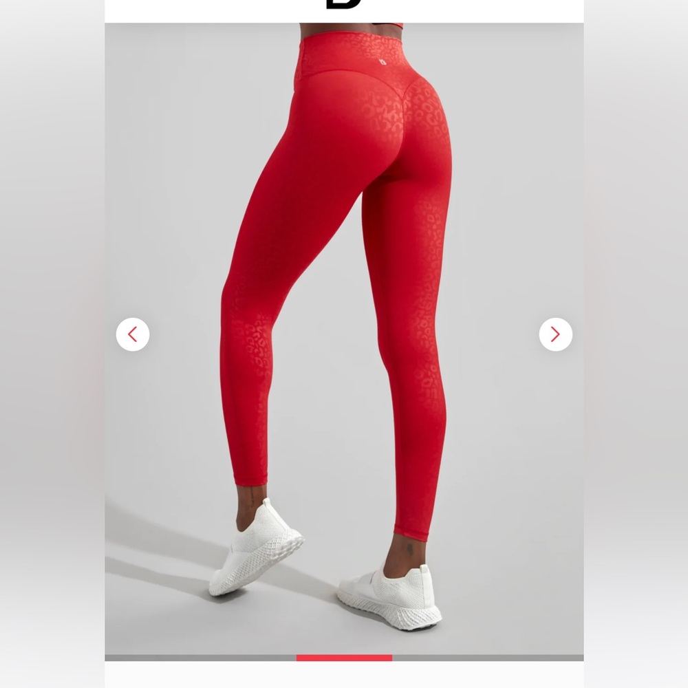 BNWT Buffbunny rebel leggings in red leopard
